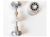 Carrera 89276 - Front & Rear Axle Assemblies - 2005 Ford Mustang FR500C - Ford Racing #5