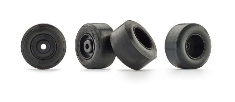 Policar PPT1354C1 - Front Tires, Slicks for 13.8mm F1 wheels, C1 Compound - pack of 4