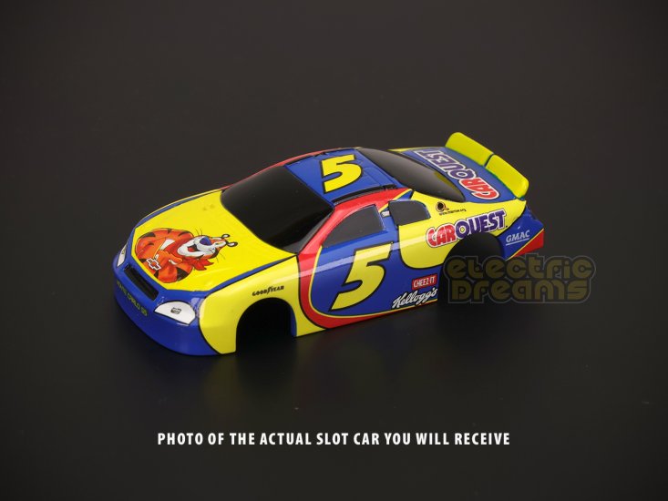 T-Chassis - Chevy Monte Carlo #5 Kellog's Carquest Slot Car Body