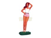 Pioneer FA203013 - Painted Daisy Figure - Hands on Head - White & Pink