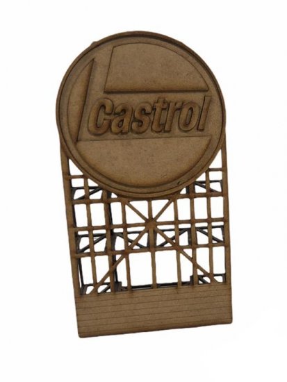 Magnetic Racing Bill009-sm - Castrol Billboard - SMALL