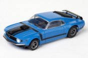 AFX 22026 - Mustang Boss 302 - Blue - HO (1/64) scale