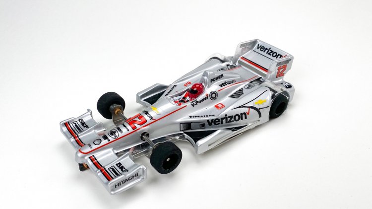 #12 VERIZON DODGE Penske Racing 1/64th HO Scale Slot Car Decals 