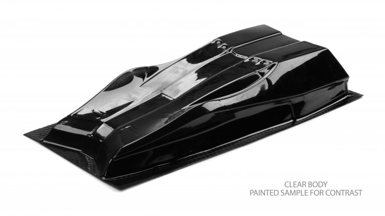 ELEB-023 Classic "Gamma Ray" clear plastic body
