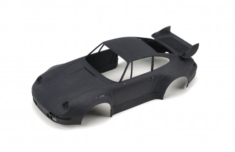 Winged Sprint Car Racer HO Slot Car Body Custom 3D Printed Mega G+ Long 