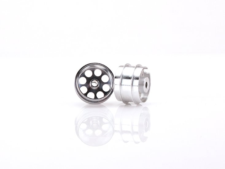 MR Slotcar MR7022 - Ergal Aluminum Wheels - 'ARIA' Air Ride System - 15.8 x 10.2mm - pair