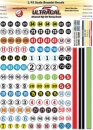 3200 1/43 scale numbers and roundels