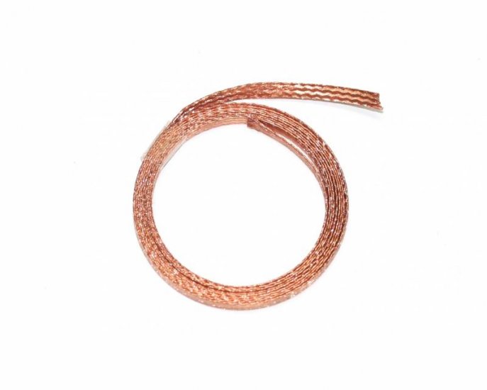 Sloting Plus SP104125 - Racing Braid - Copper - 0.25mm thick - 1 meter roll