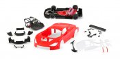 NSR 0300SW-R - McLaren 720S - Sidewinder Body Kit - RED