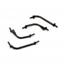 Pioneer BP205201 - Legends Racers Side Bars, Front/Rear, Black, set of 4