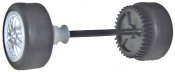 Sloting Plus SP40216009 - Universal Front Wheels - Press-on Plastic - 16 x 9mm - pair