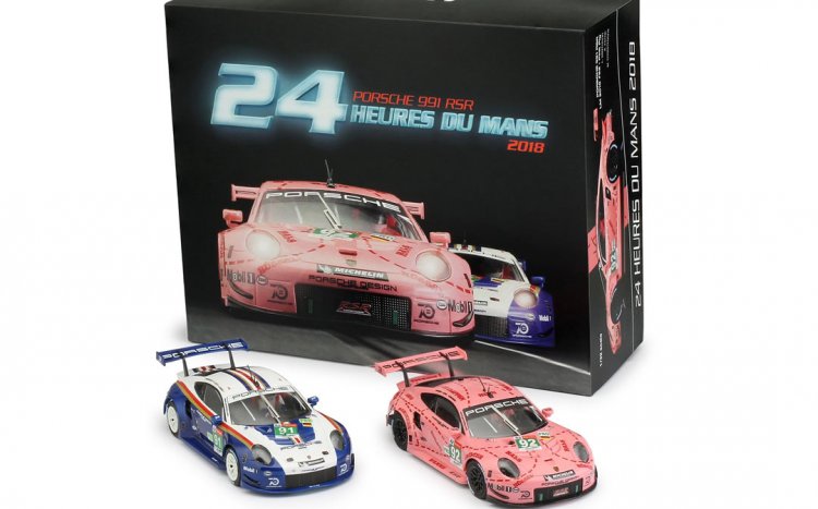 Scaleauto Home Series SC-6253PACK - Porsche P991.2 GT3 RSR #91 & #92 TWIN PACK - '18 Le Mans