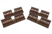 Magnetic Racing MRA014 - Mini Spectator Stands - set of 4