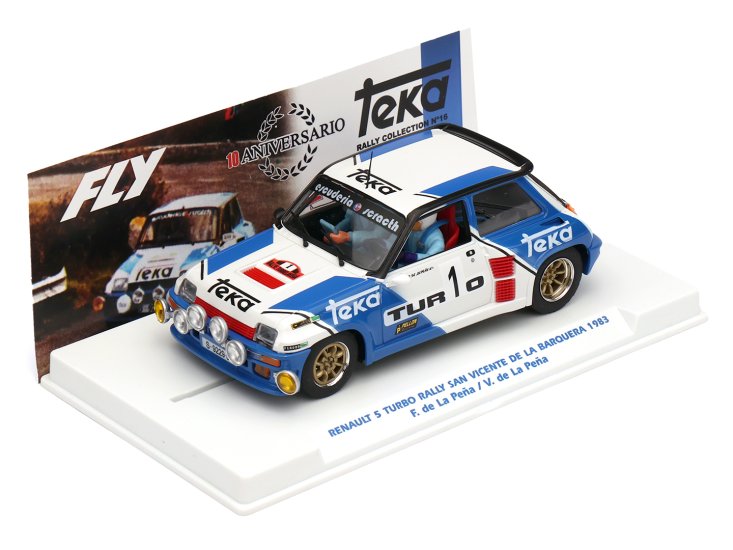 Fly E2090 - Renault 5 Turbo - Teka #1 - '83 Rally San Vicente - Limited Edition