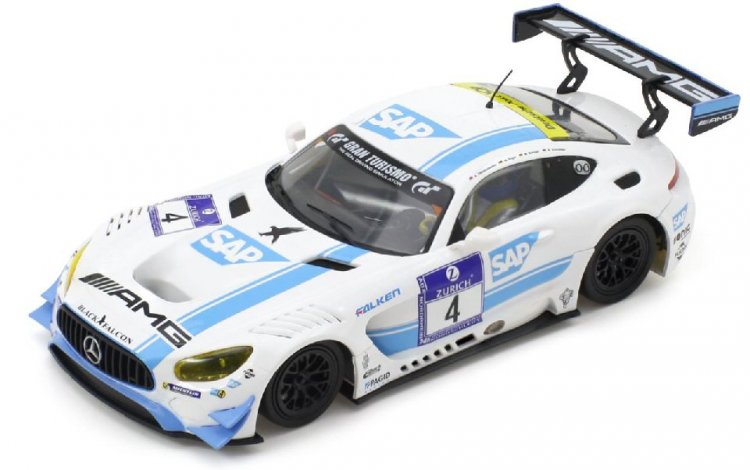 Scaleauto R-series SC-6219R - Mercedes AMG GT3 #4 - SAP - '16 Nürburgring