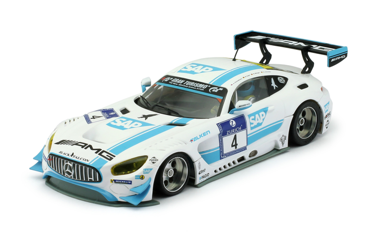 Scaleauto RS Series SC-6219RS - Mercedes Benz AMG GT3 #4 - '16 Nurburgring Winner