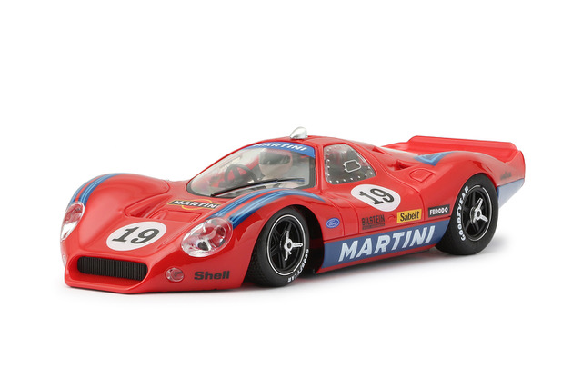 NSR0219SW - Ford P68 Allan Mann - Martini Racing - Red - Click Image to Close