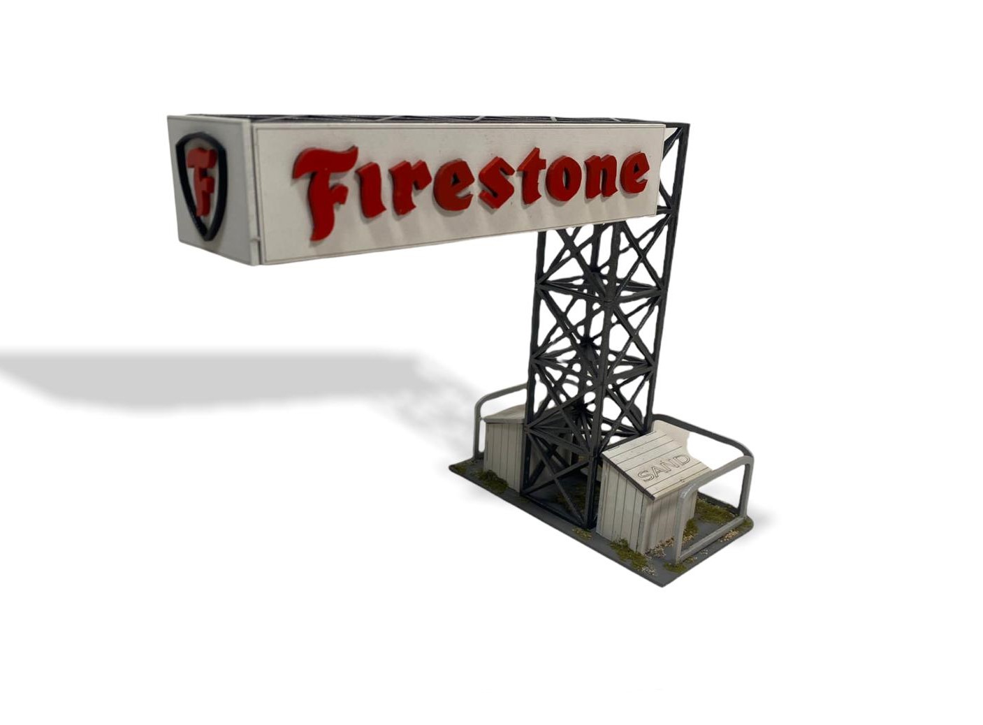 Magnetic Racing MRA038f - Half Gantry - Firestone