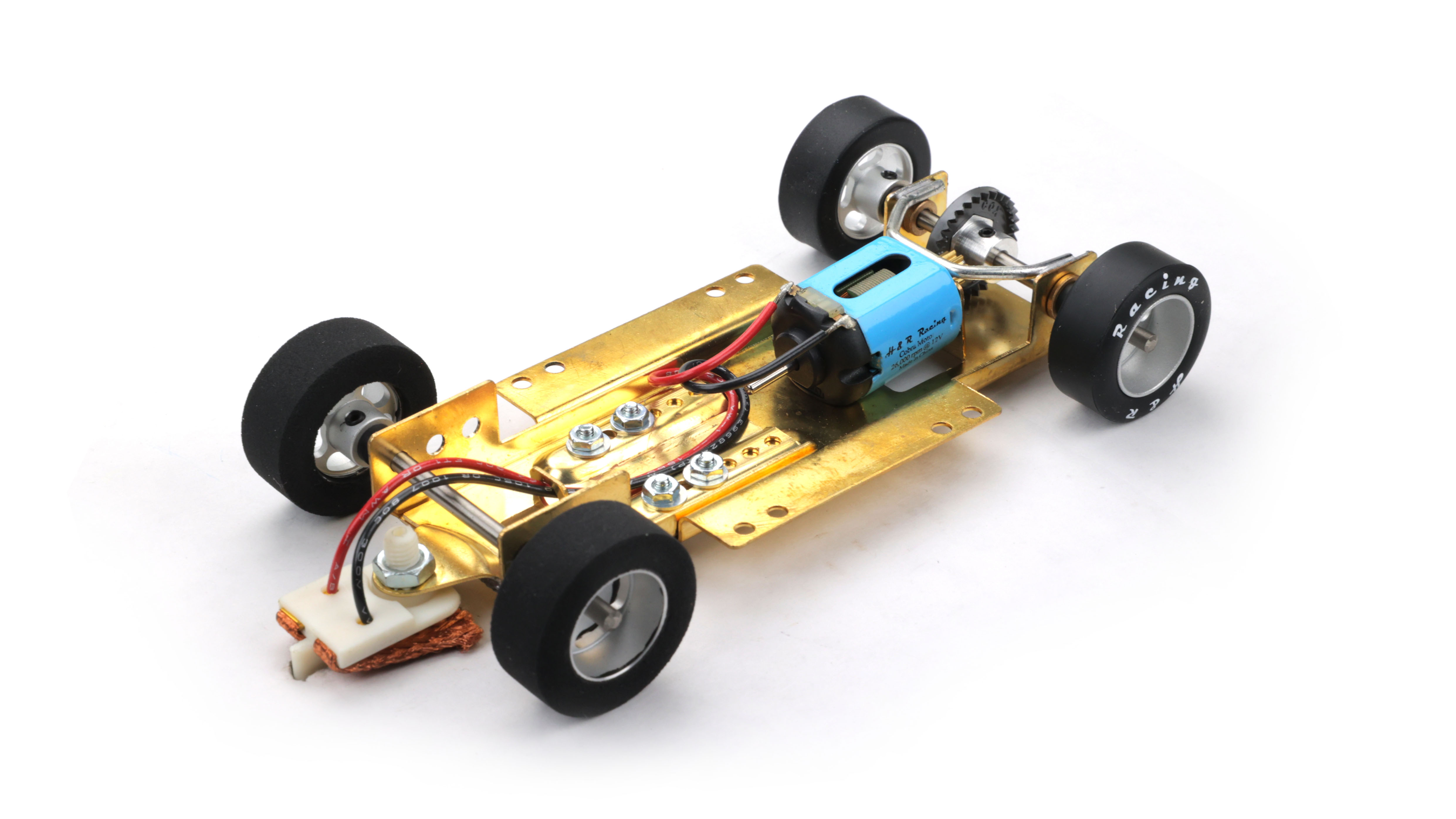 H&R HRCH09 - 1/24 RTR Adjustable Chassis - 26k Motor - Silicone Tires - 5-Slot Wheels