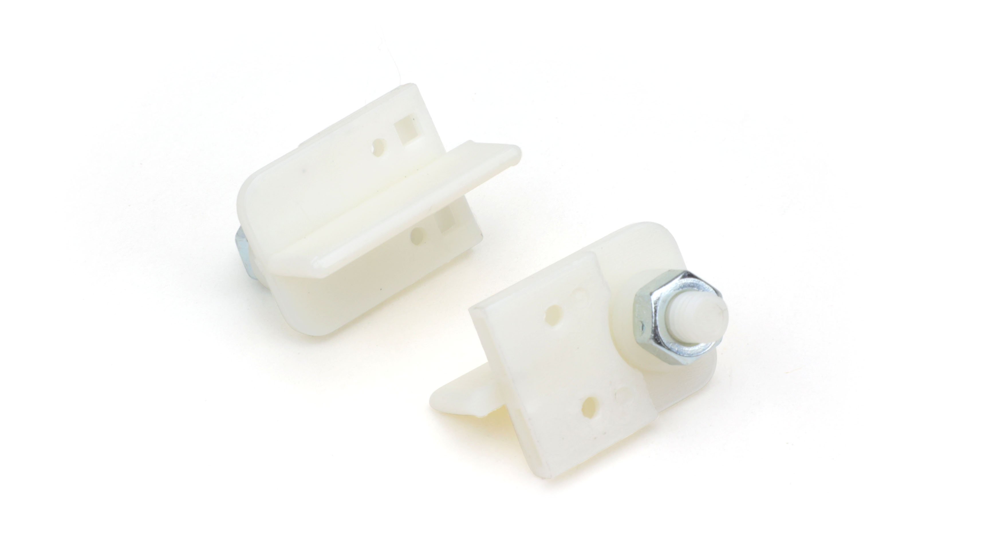 H&R HR604 - 1/24 Guide - White w/ Washer & Nut - pair