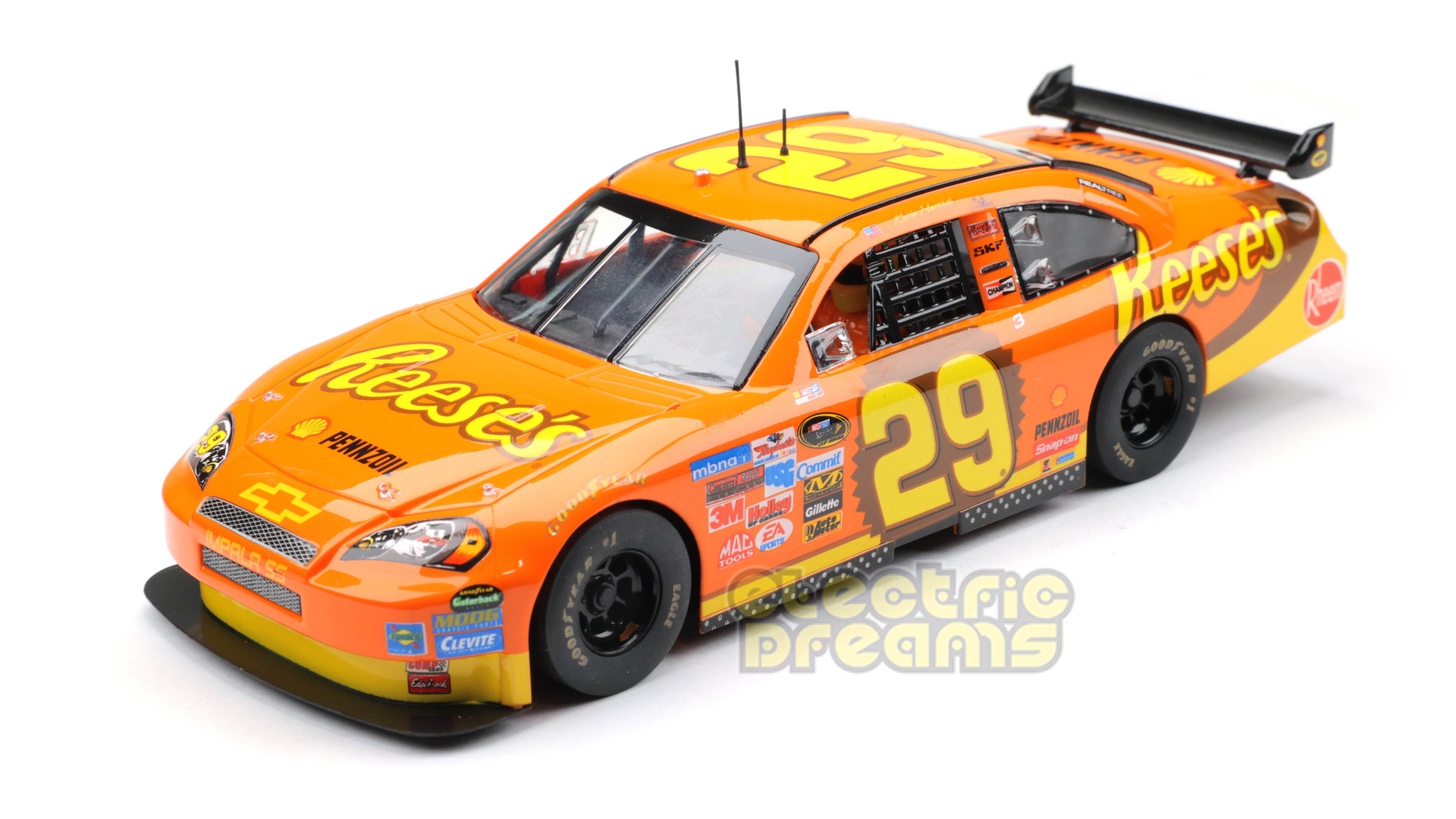NASCAR 1/24 Diecast Kevin Harvick #29 Reese's in Damaged Box | eBay
