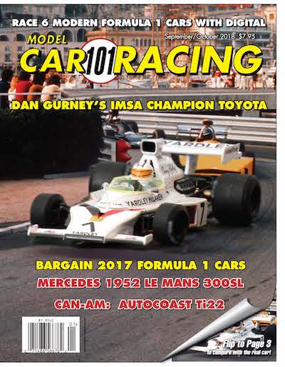 MCR101 Model Car Racing Magazine, September/October 2018