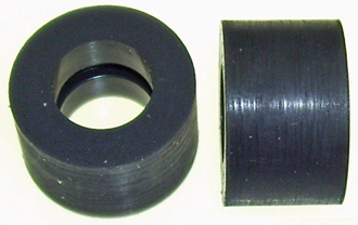 Super Tires 1103RS Silicones for Scalextric F1, IRL .804", rounded, pr.