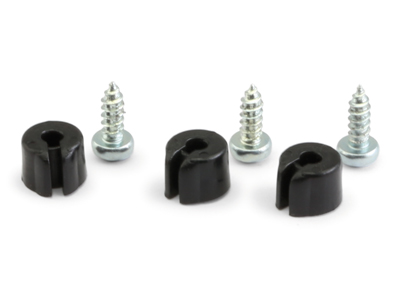 NSR 1204 - Plastic Cups & Screws for Motor Mounts - 6 pieces