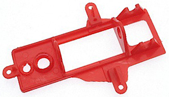 NSR 1244 Evo 2 extra-hard red long can inline motor mount
