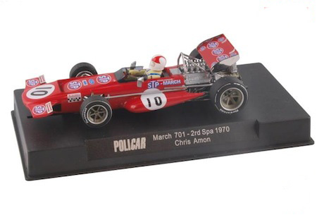 Policar PCAR04A - March 701 F1 STP - '70 Belgian GP - Chris Amon