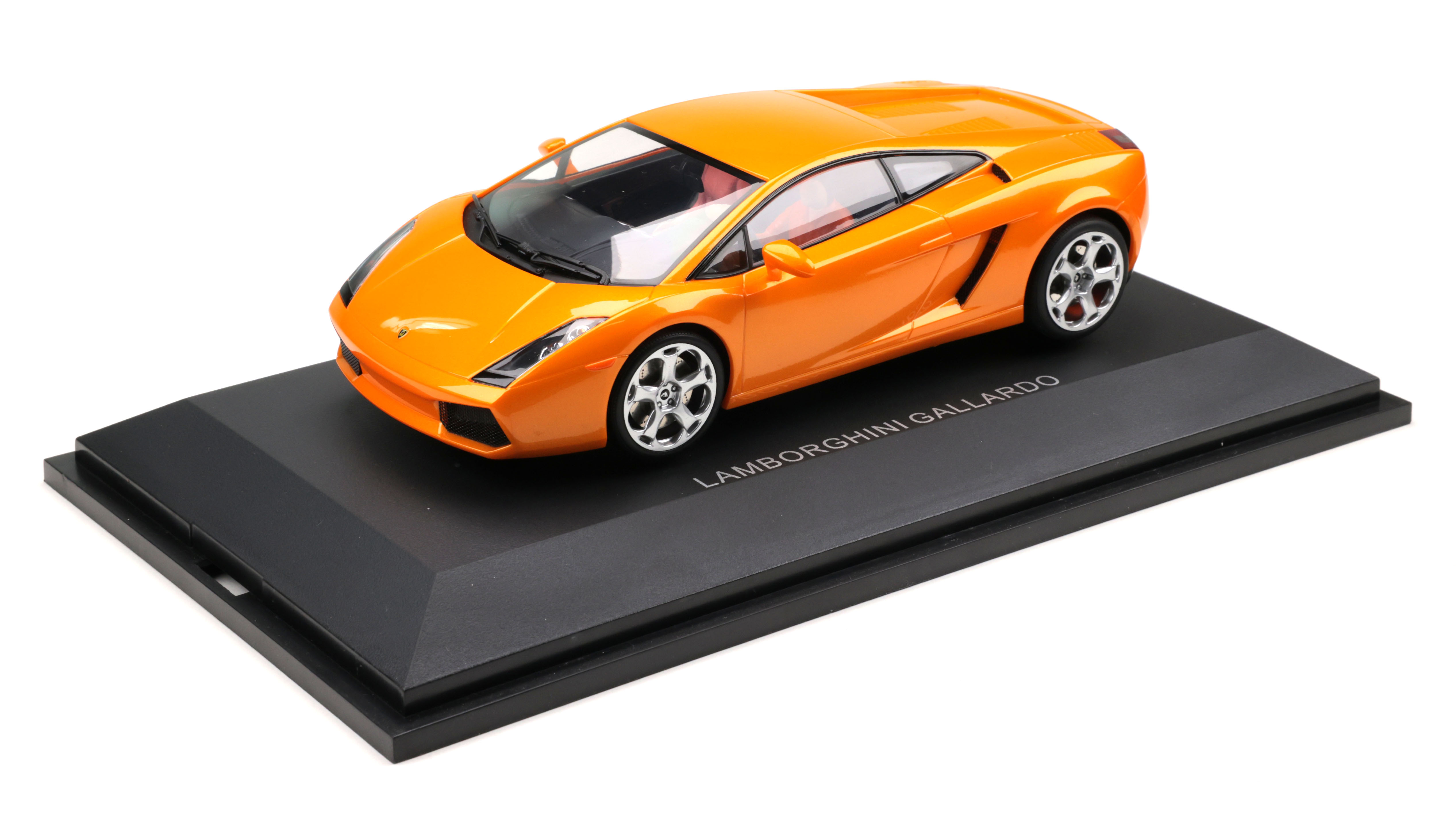 AutoArt SLOT Car 1:24 Lamborghini GALLARDO Orange AWD Lighting Lamps NEW 14032 