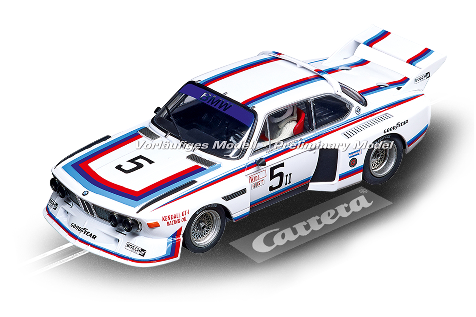 32 Scale Analog Slot Car Racing Vehicle Carrera Evolution 1 27611 BMW 3.5 CSL #5 6H Watkins Glen 1979 