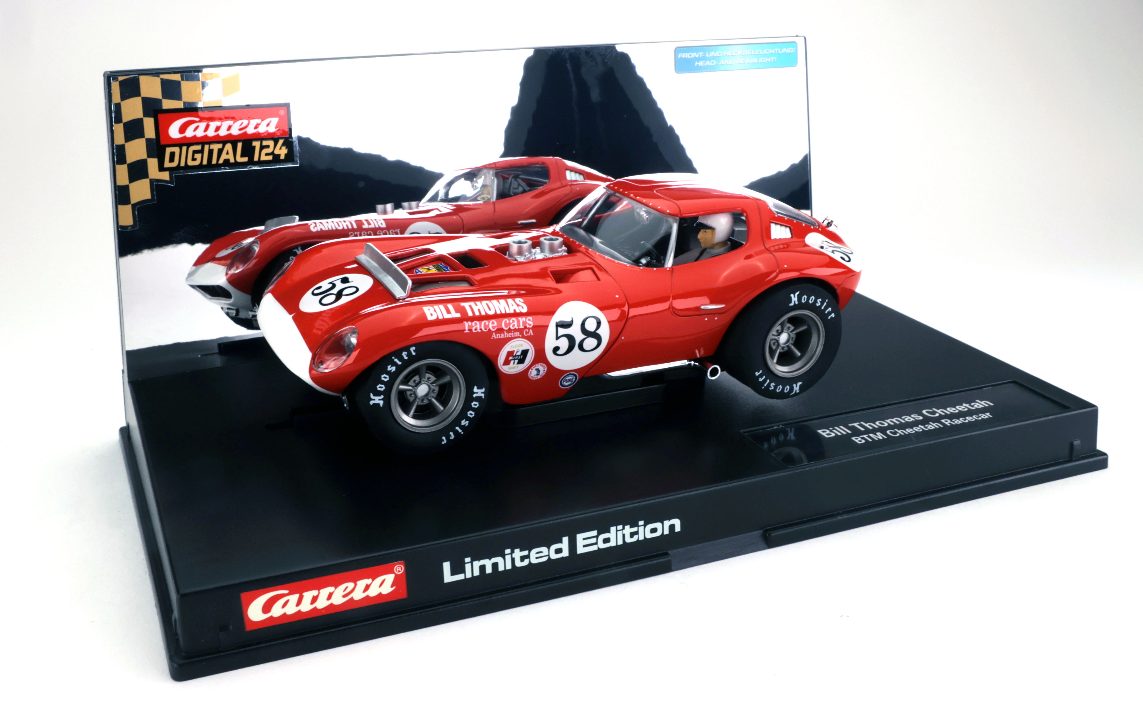 Carrera 23773 - Cheetah #58 - Red - Limited Edition - Digital 1/24