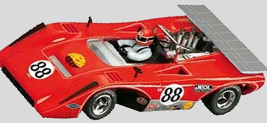 Carrera 27436 - '71 Lola T222 Can-Am - Hiroshi Kazato