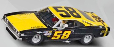 Carrera 27461 - Dodge Charger 500 - '69 Daytona - Andy Hampton #58
