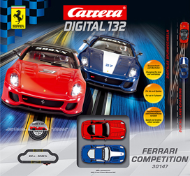 Carrera 30147 Ferrari competition race set, Digital 132 - $333.39