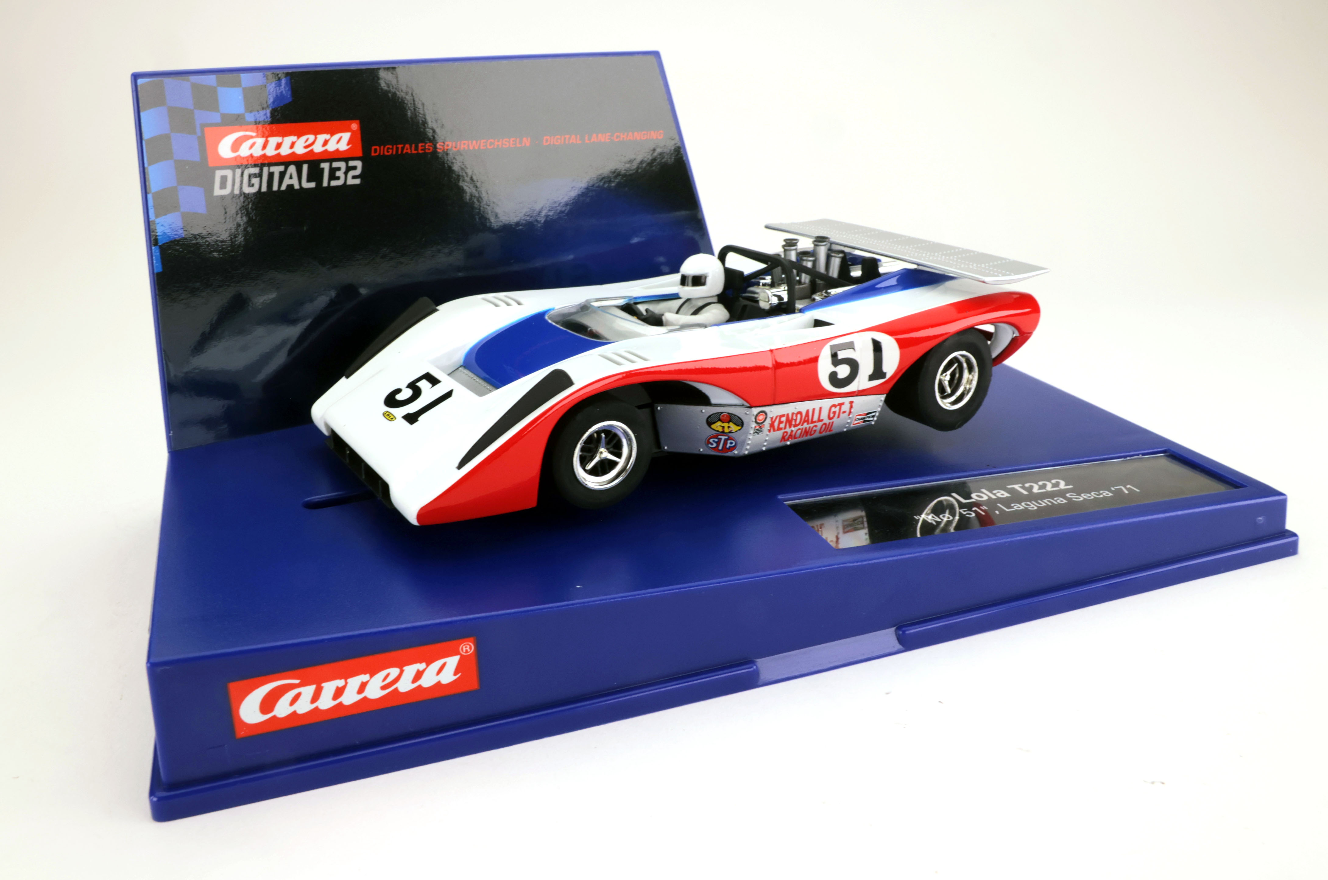 Carrera 30550 - Lola T222 #51 - Dave Causey - '71 Can-Am - Digital 132