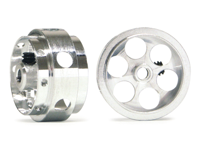 NSR 5017 - Rear Aluminum Wheels - 17 x 10mm - Spanish Drilled, Lowered - pair