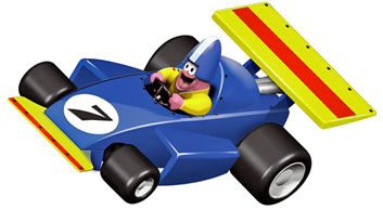 7" 1/43 slot car 61231 Carrera GO!! Spongebob Patrick" Racer "No 
