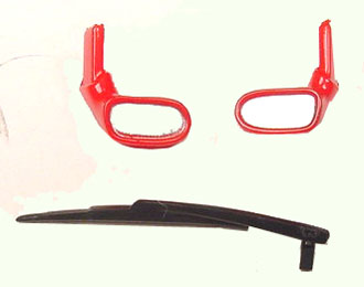 Carrera 85268 - Detail Parts - Corvette C6R street version