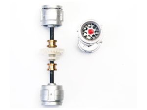 Carrera 89271 - Front & Rear Axle Assemblies - Ferrari F2005 F1 - Schumacher / Barrichello