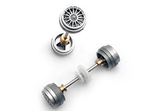 Carrera 89400 - Front & Rear Axle Assemblies - Audi R10 TDI - Le Mans 2006/2007