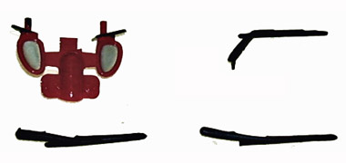 89472 Detail parts for 27242 Porsche