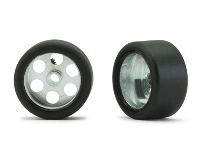 NSR 9003 - Glued & Trued - 18 x 8mm - NO FRICTION tires (5226) + 17" wheels (5003)