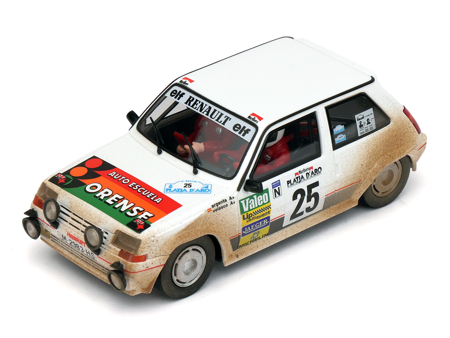 Fly A2076AR - Renault 5 Turbo #25 - '88 Rally Platja D'Aro - AFTER RACE VERSION