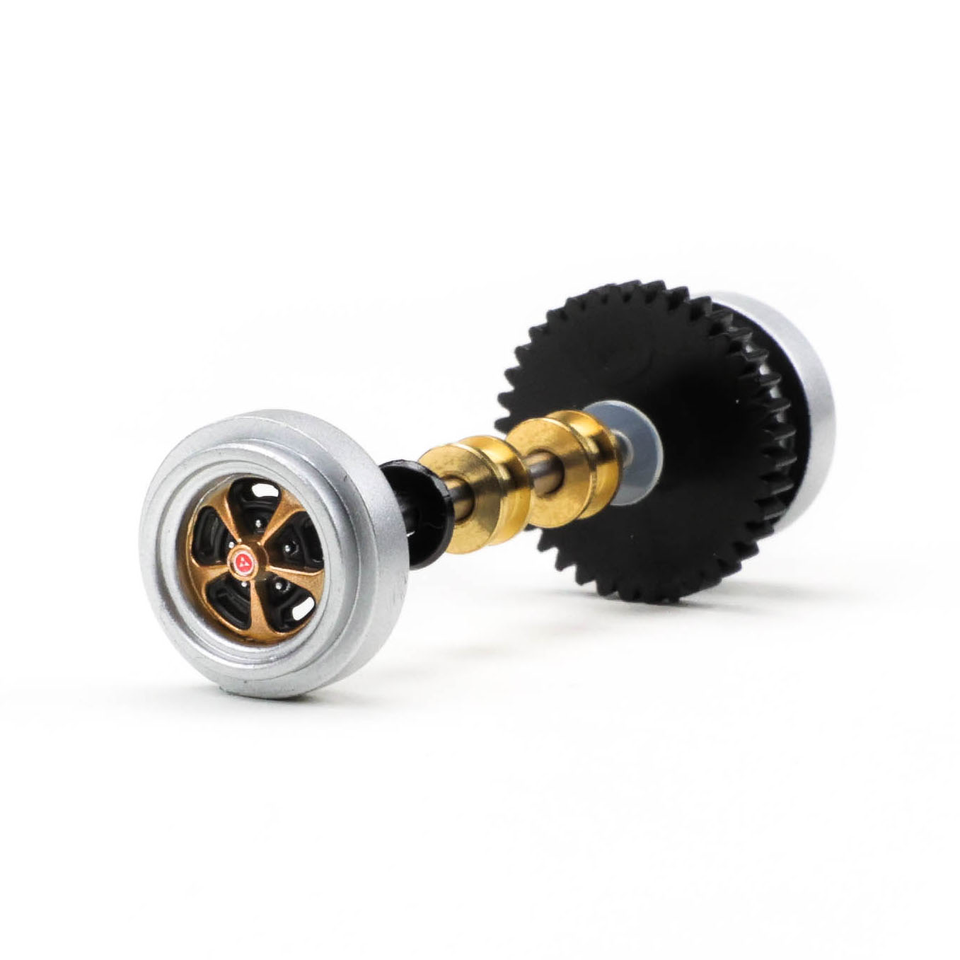 Pioneer AA202132 - Rear Axle Assembly, Mag 500 Wheels w/ Gold Spokes