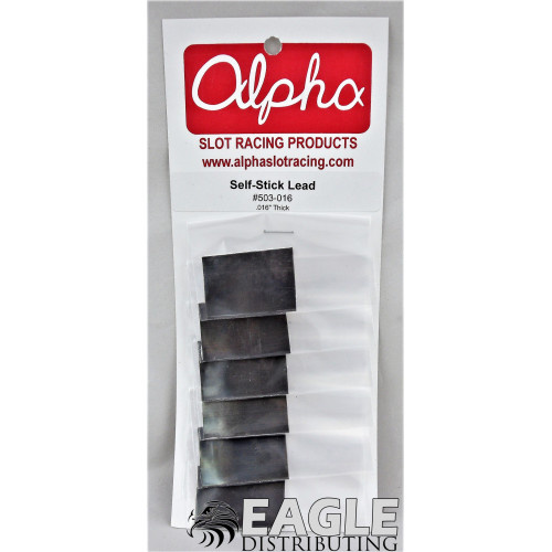 Alpha AL503016 - Self-Stick Lead - 1.5 x 1 x 0.016"
