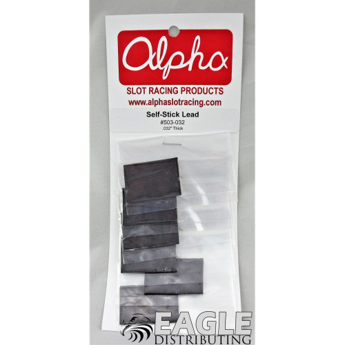 Alpha AL503032 - Self-Stick Lead - 1.5 x 1 x 0.032"