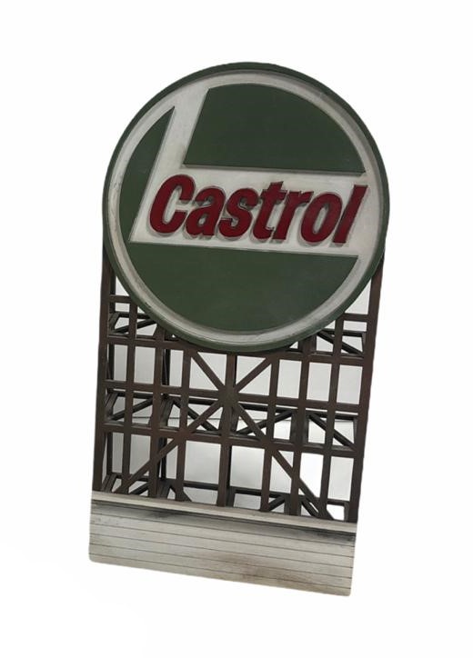 Magnetic Racing Bill009P - Castrol Billboard - Painted