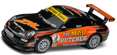 Scalextric C3132 - Porsche 997 GT3 - The Mad Butcher - High Impact